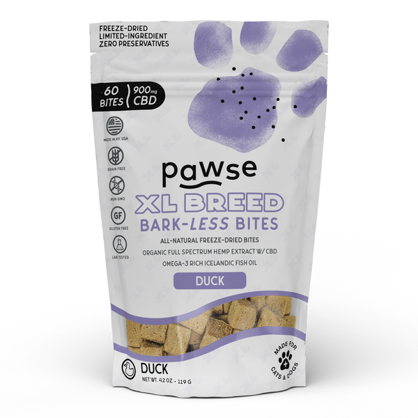 Bark-Less Bites - XL Breed - Duck - Pawse Bark-Less Bites - XL Breed - Duck - Pawse