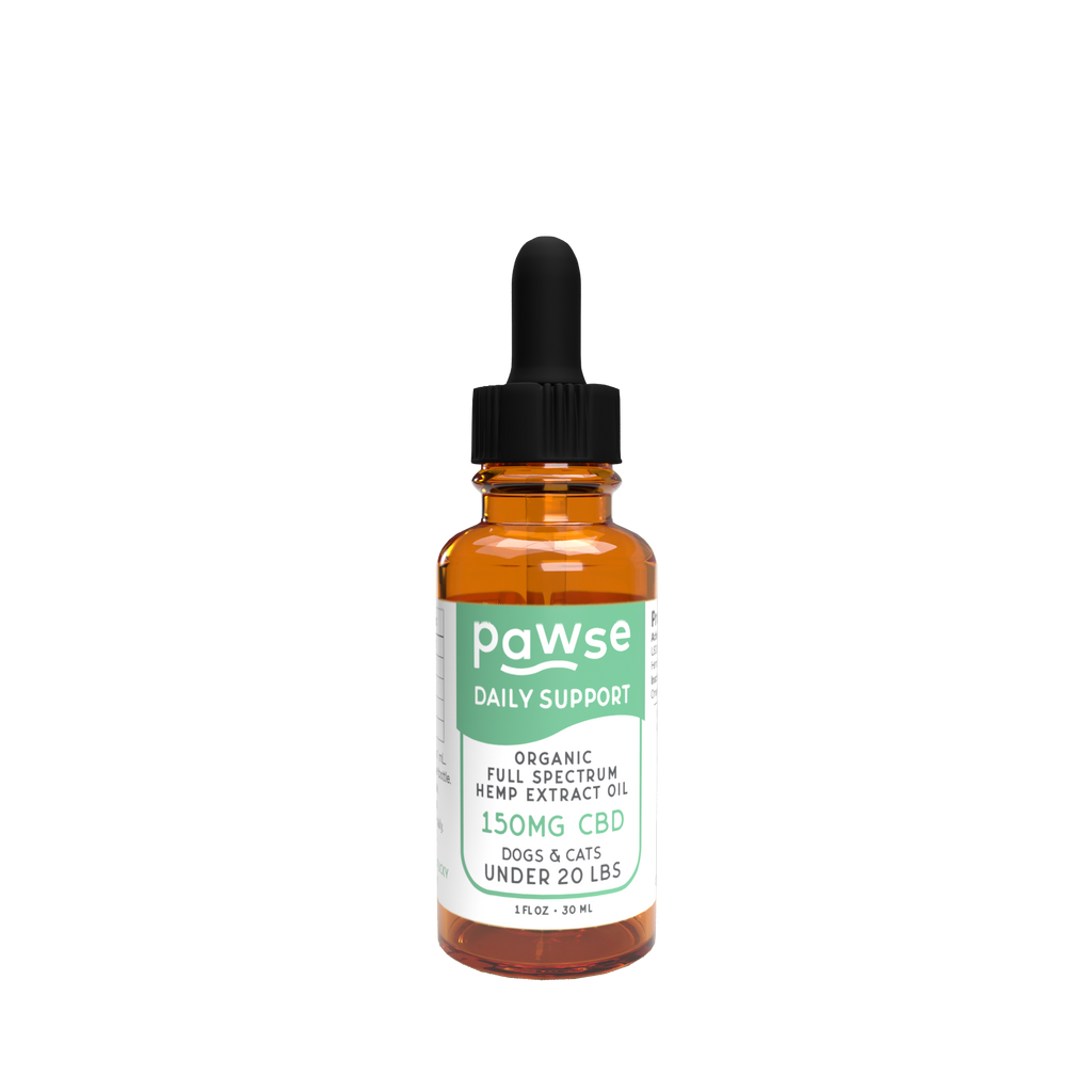 Daily Support Oil | Organic full spectrum CBD oil for pets under